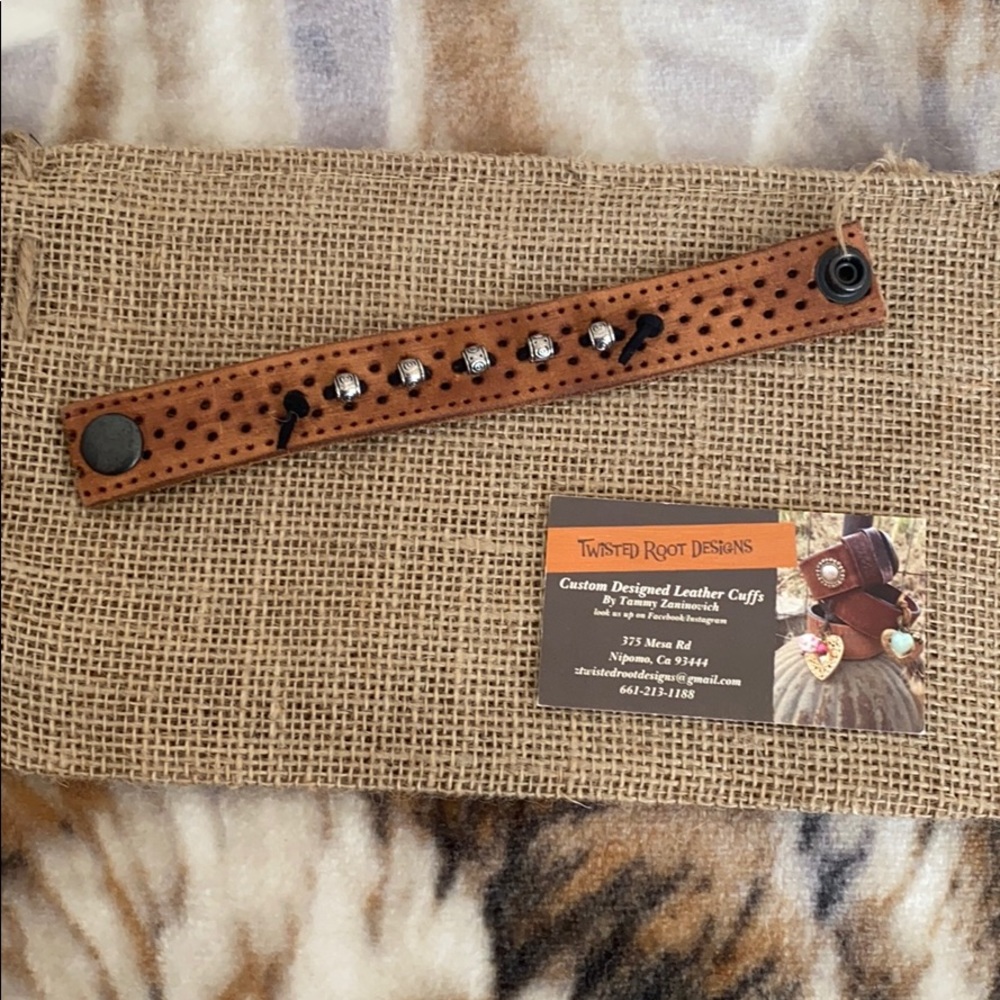 Leather Cuff Bracelet
